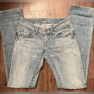 american eagle 1977 low rise jeans